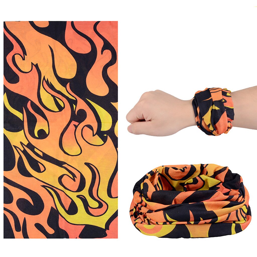 Outdoor Print Seamless Magic Scarf Ear Hook Sports Scarf Neck Tube Face Dust Riding Bandana UV Protection Neck Gaiter Scarf: D