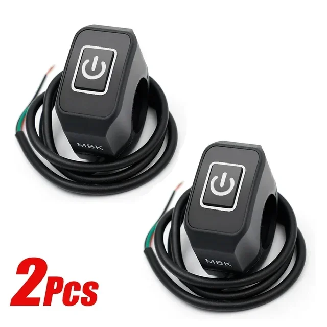 Universal- Motorrad Lenker Schalter Geschmack Geschmack Stecker Schalter für Elektrische Stern Druck Wasserdichte Steuer Schalter: Grau
