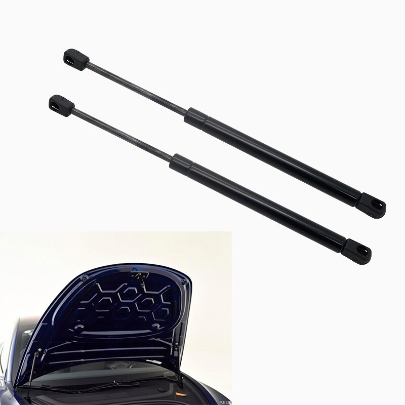 Foran/bak bagasjerom bakluke bakluke gass stempelfjær panser panser støtte stang barer løftefjær støtdemper brakett for tesla modell 3: Front