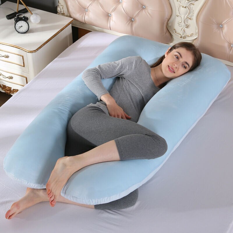 U Shape Pregnancy Pillow Bedding Full Body Comfortable Pregnant Sleeping Cushion Pregnant Pillow