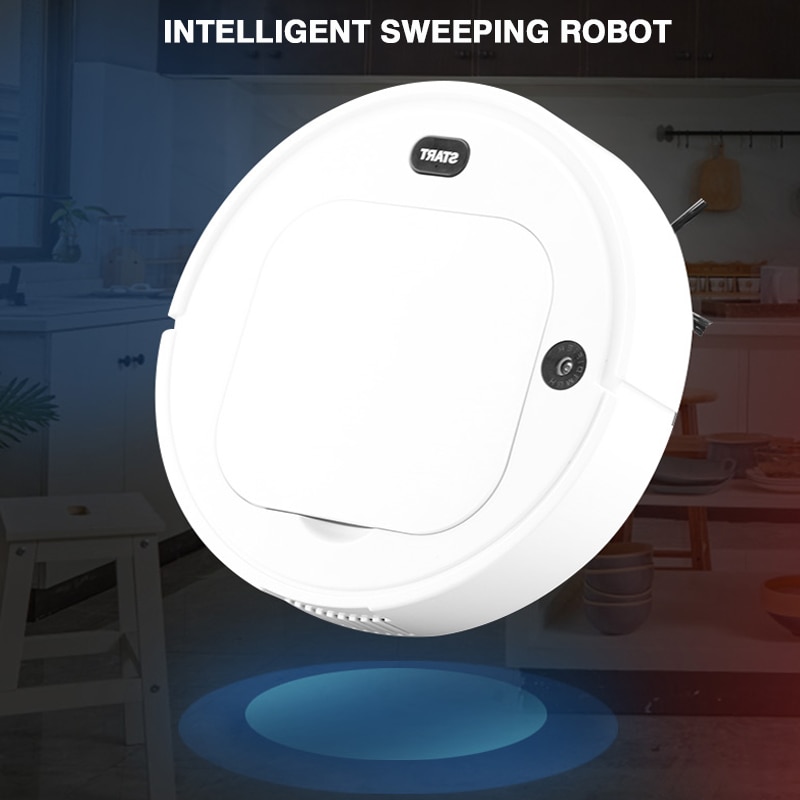 Disinfection Spray Robot Vacuum Cleaner Sweep&Wet Mopping Disinfection Floors&Carpet Washing Robot Vacuum Cleaner USB Charging