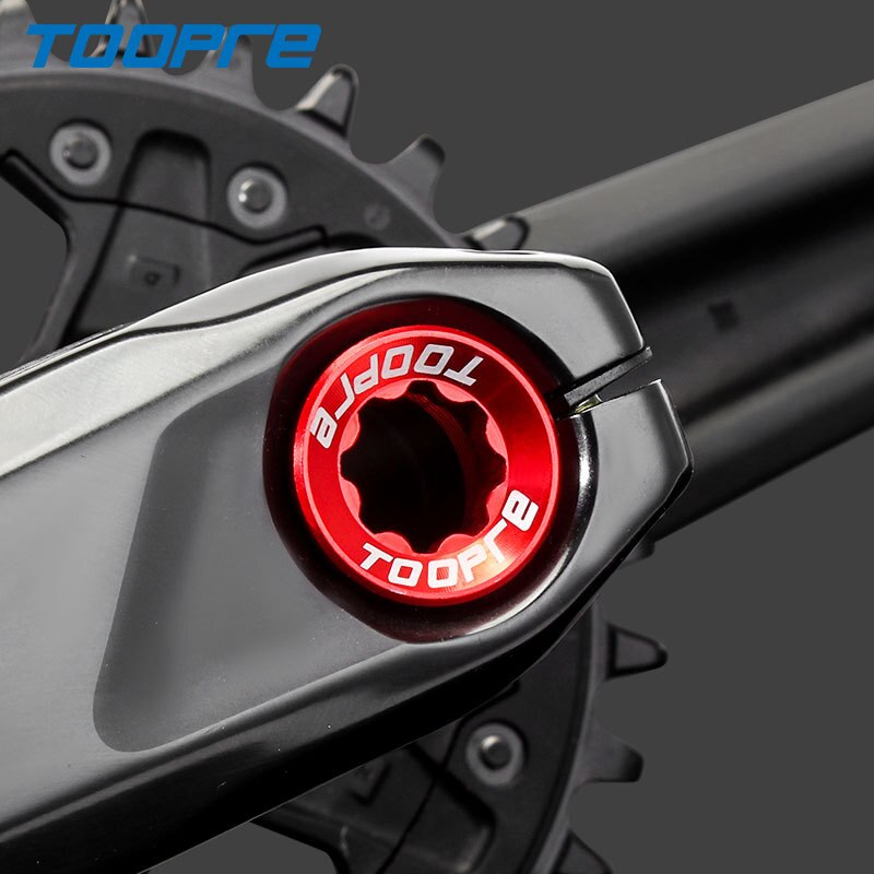 TOOPRE-tornillo de aleación de aluminio para bicicleta de montaña, rueda de cadena integrada Torx, cubierta de manivela EIEIO M20, perno para XT/XTR/SLX/DEORE