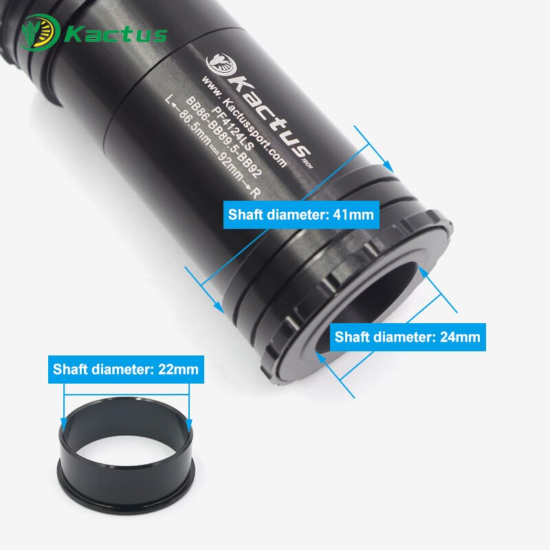 Juego de bielas para bicicleta, PRESSFIT BB86-BB89.5-BB92, 22/24, ajuste de prensa, soporte inferior de cerámica, DURA ACE XT, pieza de manivela para bicicleta de montaña y carretera