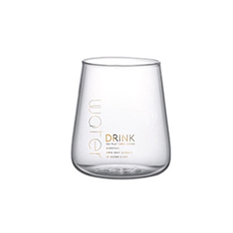 Soffe 300ml Transparent Coffee Mug Simple Milk Juice Glass Cup Heat-resistant Tea Drinkware Cups