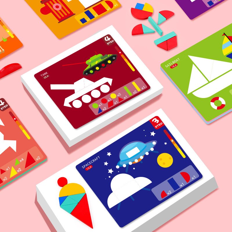 Magnetische Puzzel Speelgoed Kinderen Intelligentie Brain Training Speelgoed Multifunctionele Baby Voorschoolse Vroege Educatief Speelgoed Voor Kinderen