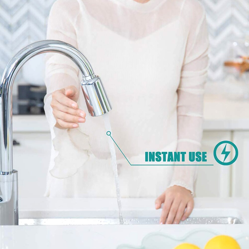 Smart Touchless USB Port Kitchen Bathroom Faucet Adapter Automatic Motion Sensor Induction pull-out kitchen faucet nozzle