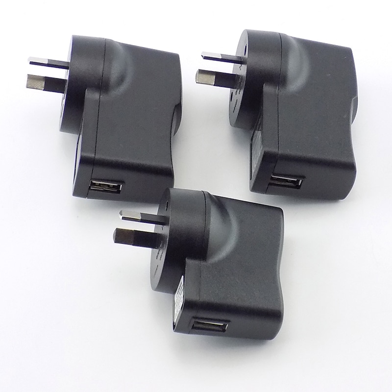 USB Ladegerät für Power Bank Telefon 5V 0,5 EINE 1A 2A 3A USB Lade AC zu DC Netzteil adapter Wand Reise Ladegerät EU/US/AU Stecker