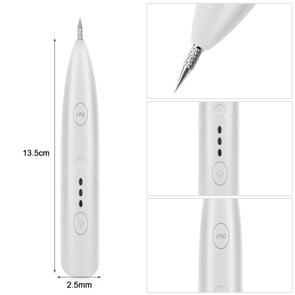 Caneta de plasma a laser caneta de remoção de toupeira canetas de remoção de manchas escuras removedor de cuidados com a pele ponto caneta de verruga da pele ferramenta de remoção de tatuagem beleza cuidados com a pele