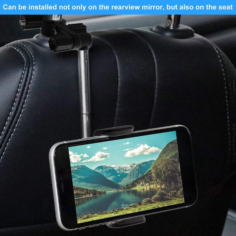 Universal- Auto Telefon Halfter 360 Grad Rotierenden Telefon Halfter Smartphone Ständer Auto Rückspiegel Montieren Telefon Halfter