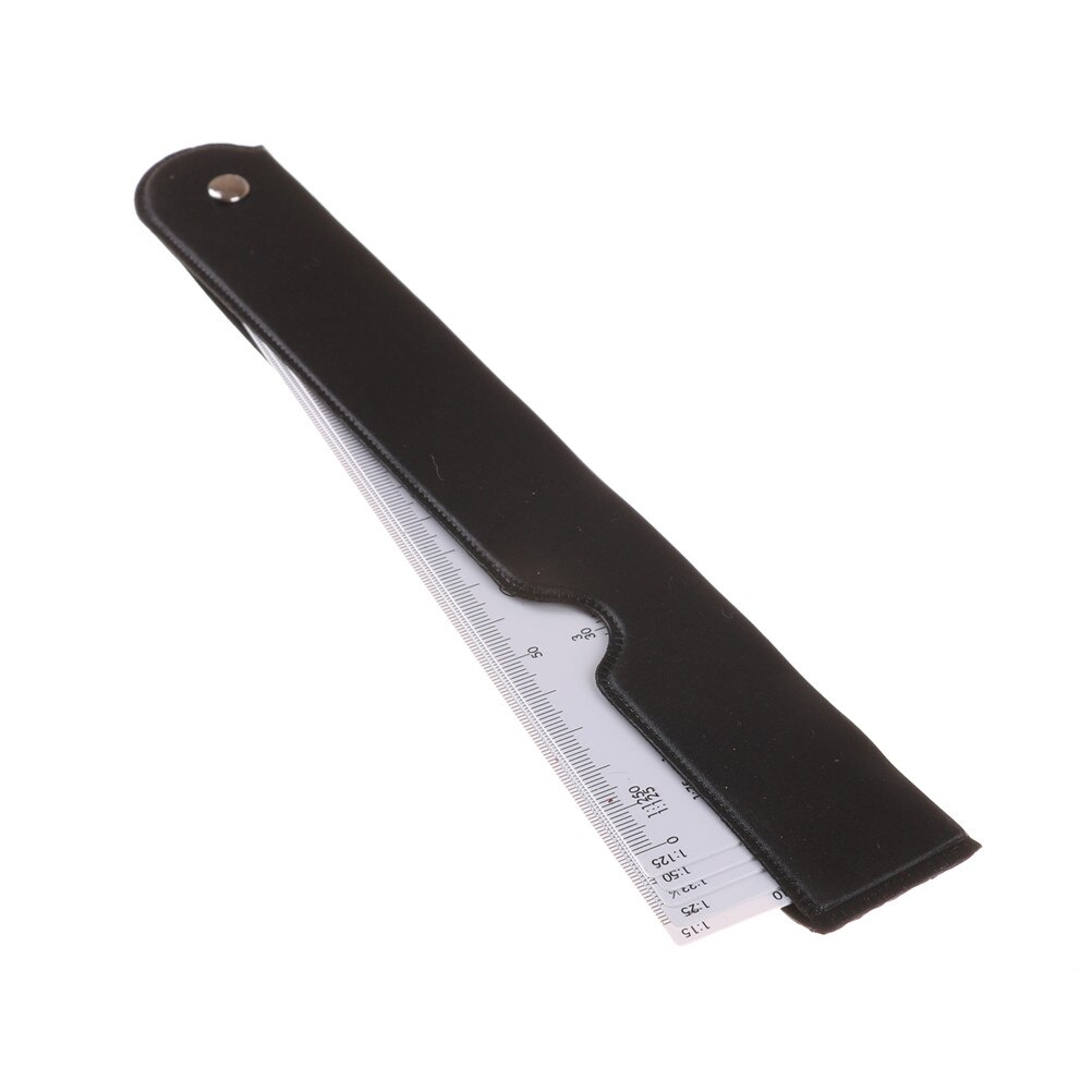 Fan Shape Scale Ruler With 5 Blades For Engineering Architects Multifunctional Multiscale 5 Sizes Foldable Rulers