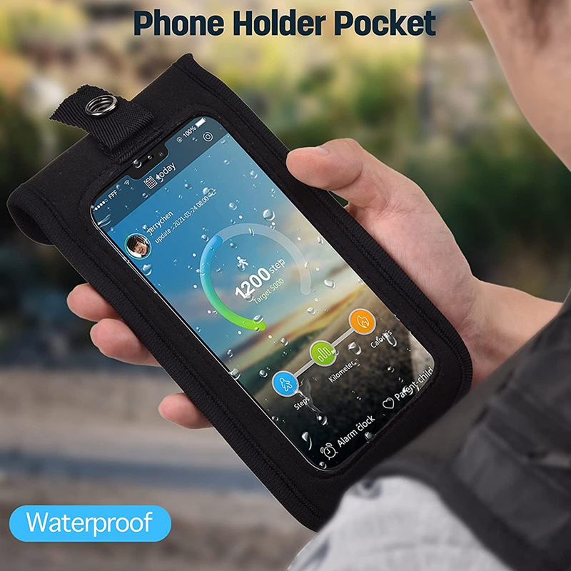 Lightweight Running Vest,Chest Phone Holder Adjustable Waistband, Breathable and Heat Disspation,Running Cycling Travel