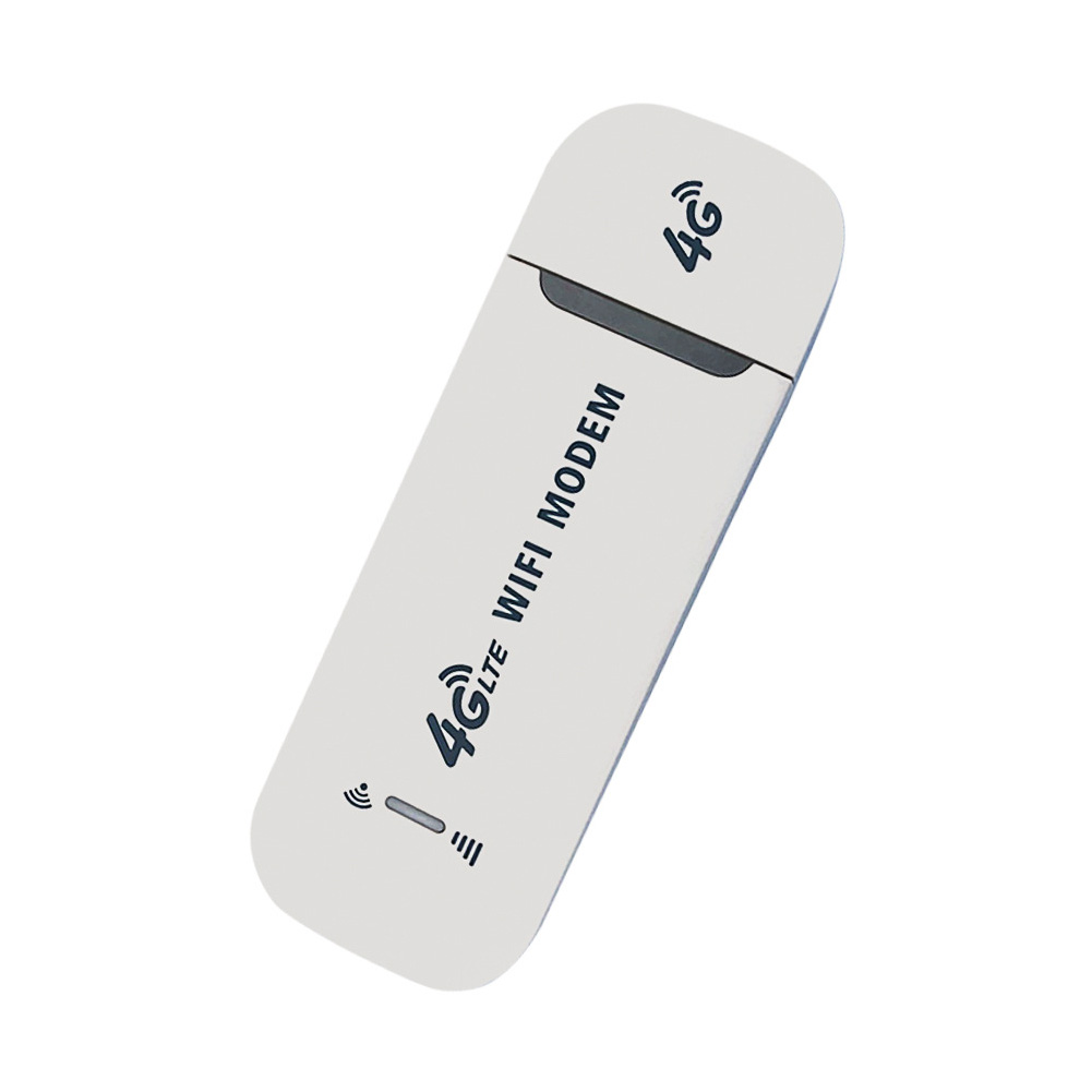 4G/5G Mobile WIFI Router 150Mbps 4G LTE Wireless USB Dongle Modem Stick Sim Card Pocket Hotspot WiFi Broadband for Home Office: WHITE