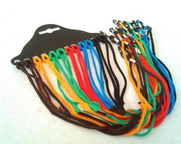 12 stuks brillenketting, zonnebrilhouder, anti-verlies nylon koord, zwembril, leesbril, nekkoord, brillenhouder