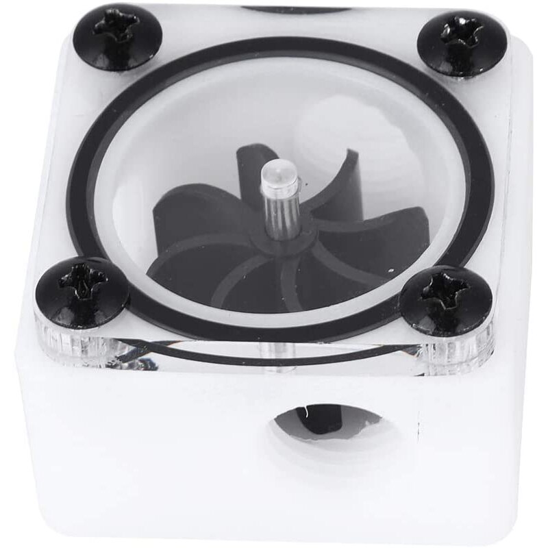 Indicateur Durable de débitmètre d'eau de turbine de refroidissement par eau de vitesse de rotation du fil G1/4, pour le système de refroidissement par eau de PC (3 manières)