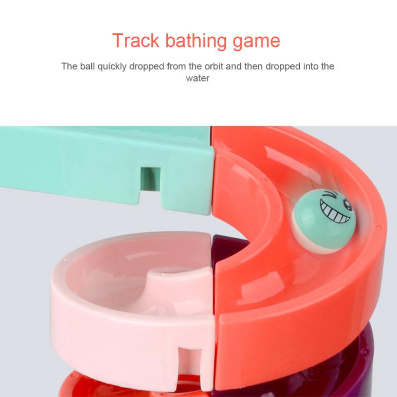 12 Pcs Diy Badkamer Gemonteerd Track Gladde Bad Speelgoed
