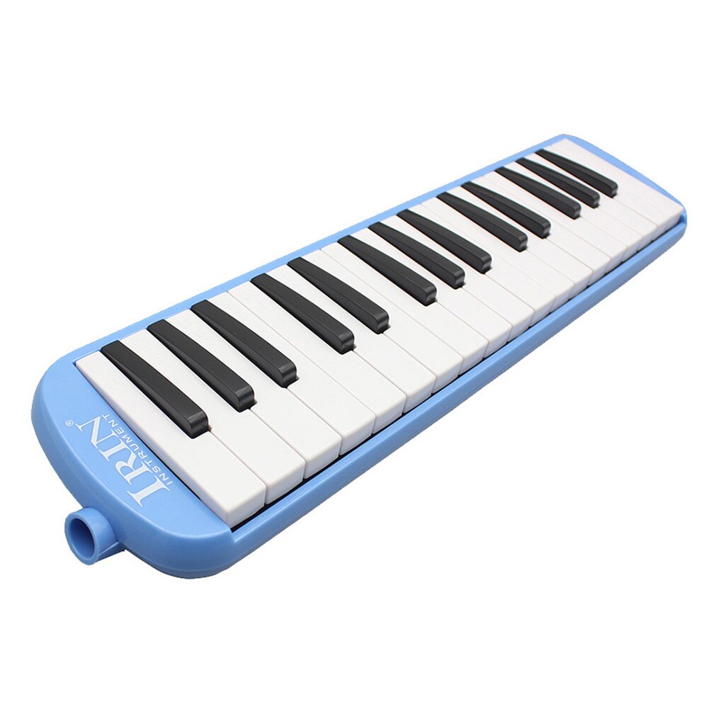 32 Key Portable Tone Piano Mouth Organ Harmonica Pianica Melodica Classroom Beginners Adults Playing Musical Instruments: Blue