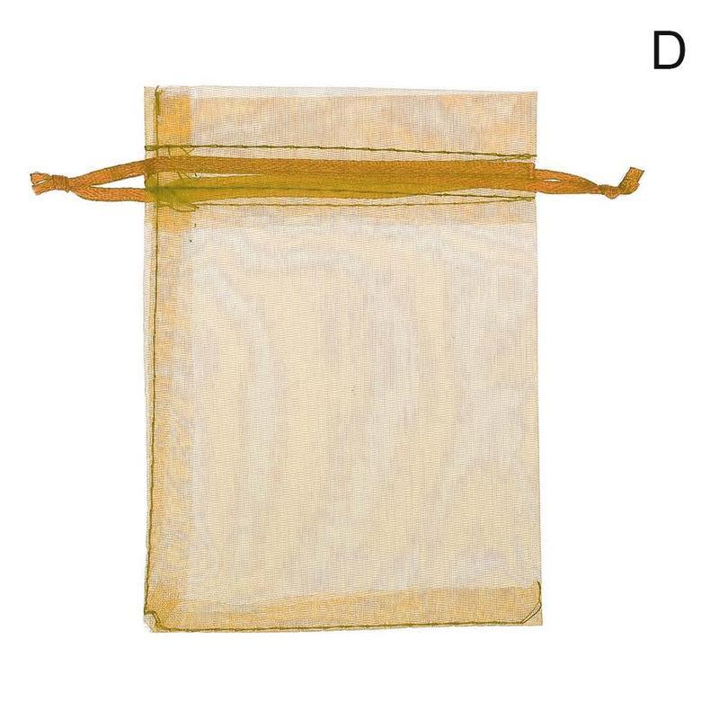 100PCS 7x9CM Candy Taschen Schmuck Verpackung Taschen Hochzeit Party Dekoration Drawable Taschen Tasche beutel: 4