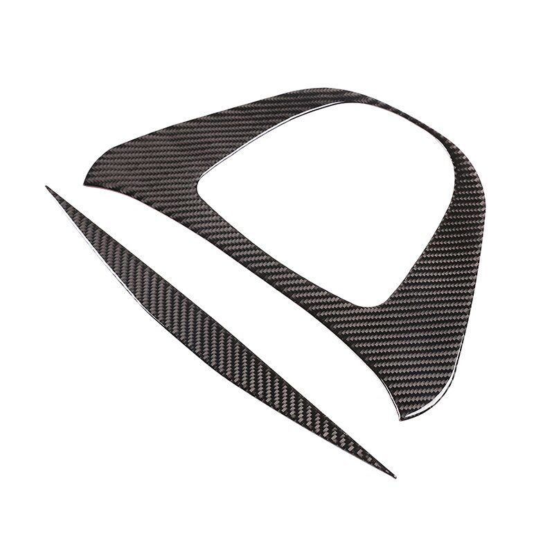 Für Mercedes-Benz V-Klasse 3D Kohlenstoff Fiber Wagen Styling Multimedia Tafel Umfasst Aufkleber Innen Auto Zubehör 2 Stck