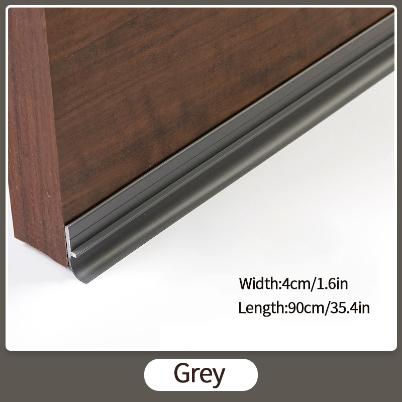 Door Bottom Sealing Strip Windproof and Waterproof Strip Door Under Wind Shield Insulated House Acoustic Foam Sealing Strip: SKY BLUE