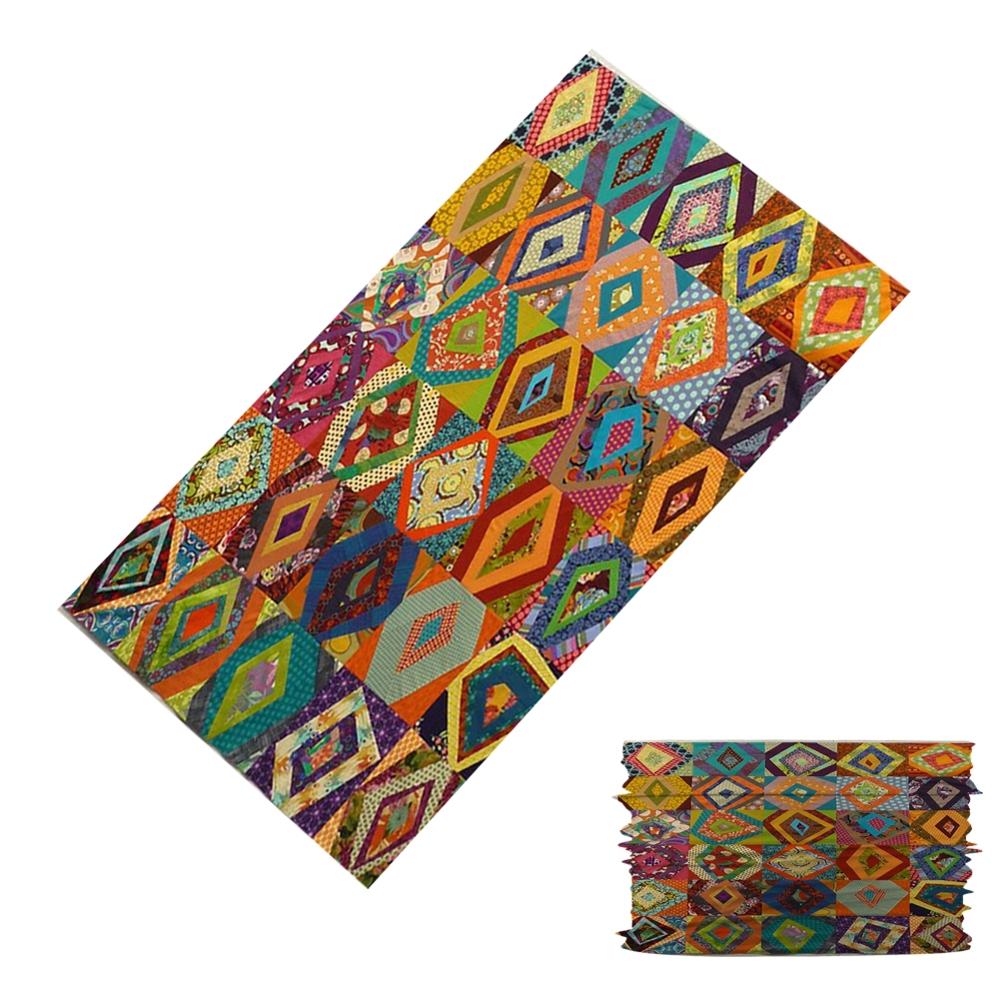 Tørklæde unisex magisk bandana polyester sømløs rørformet hijab hals rør sports tørklæde maske hovedbeklædning tørklæde