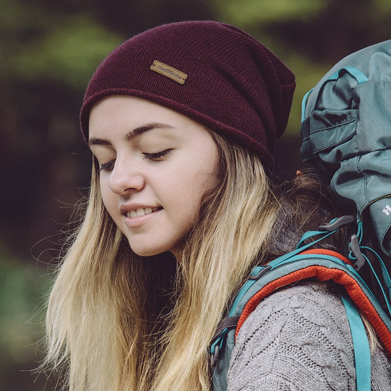 Naturehike-gorro de punto de lana para exteriores, gorro cálido para senderismo, Unisex, para correr, senderismo, deporte de escalada