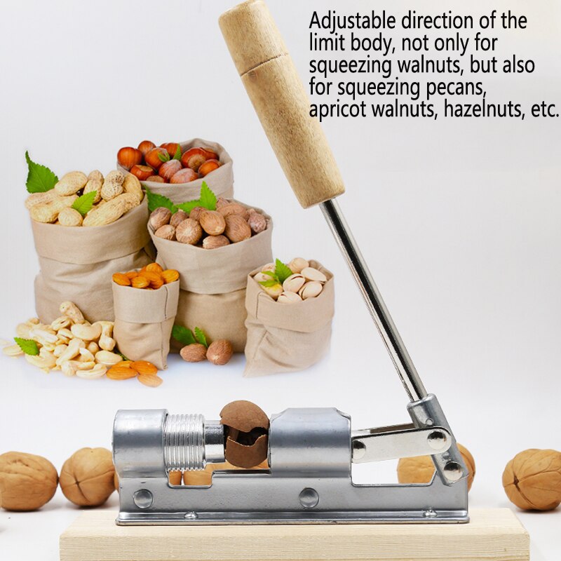 1pc Manual Walnut clip tool Mechanical whole grain peeling walnut clip Open walnut tool Food breaker