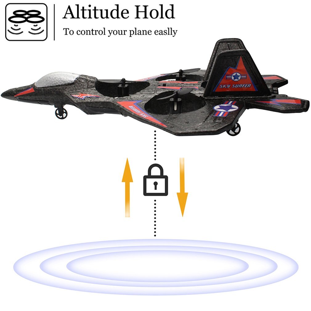 Outdoor Flying Mini Foam Throwing Glider Inertia DIY Aircraft Toy Hand Launch Airplane Model Light Toys For Kid red
