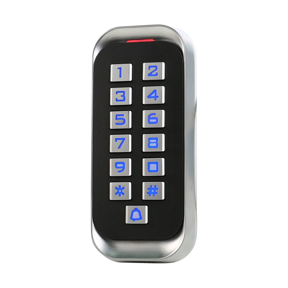 125khz RFID Keypad IP68 Waterproof Metal Case Standalone Access Control machine Wiegand 26 input Output 2000 users: H3 125khz