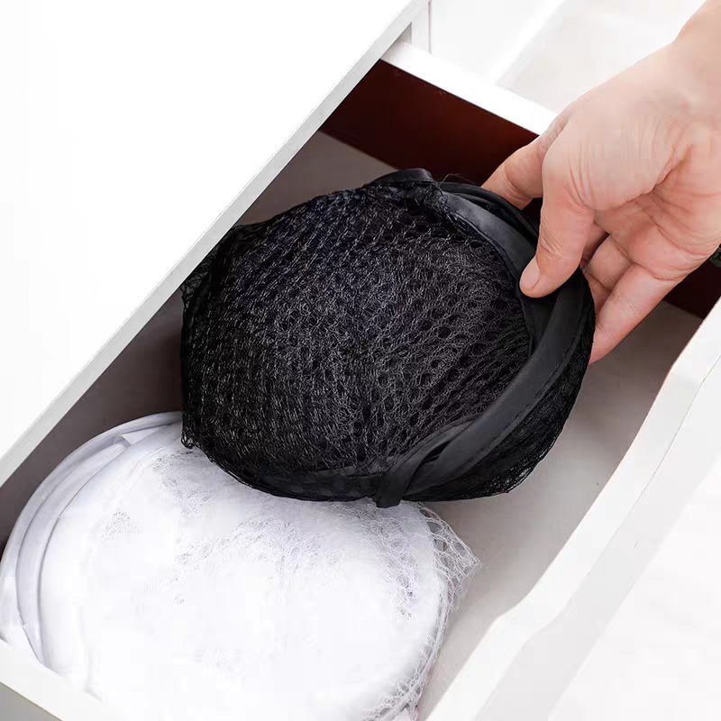4-1 stuks mesh pop-up wasmand opvouwbare mesh wasmand voor thuis slaapkamer badkamer slaapzaal reizen opslag container tassen