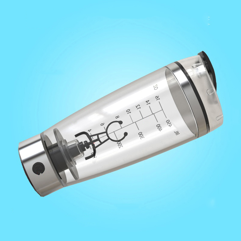 Giemza sport shaker koppar för protein skakar flaskor flicka män verktyg shakee kopp mixer juicer 450ml batteri mixer flaska