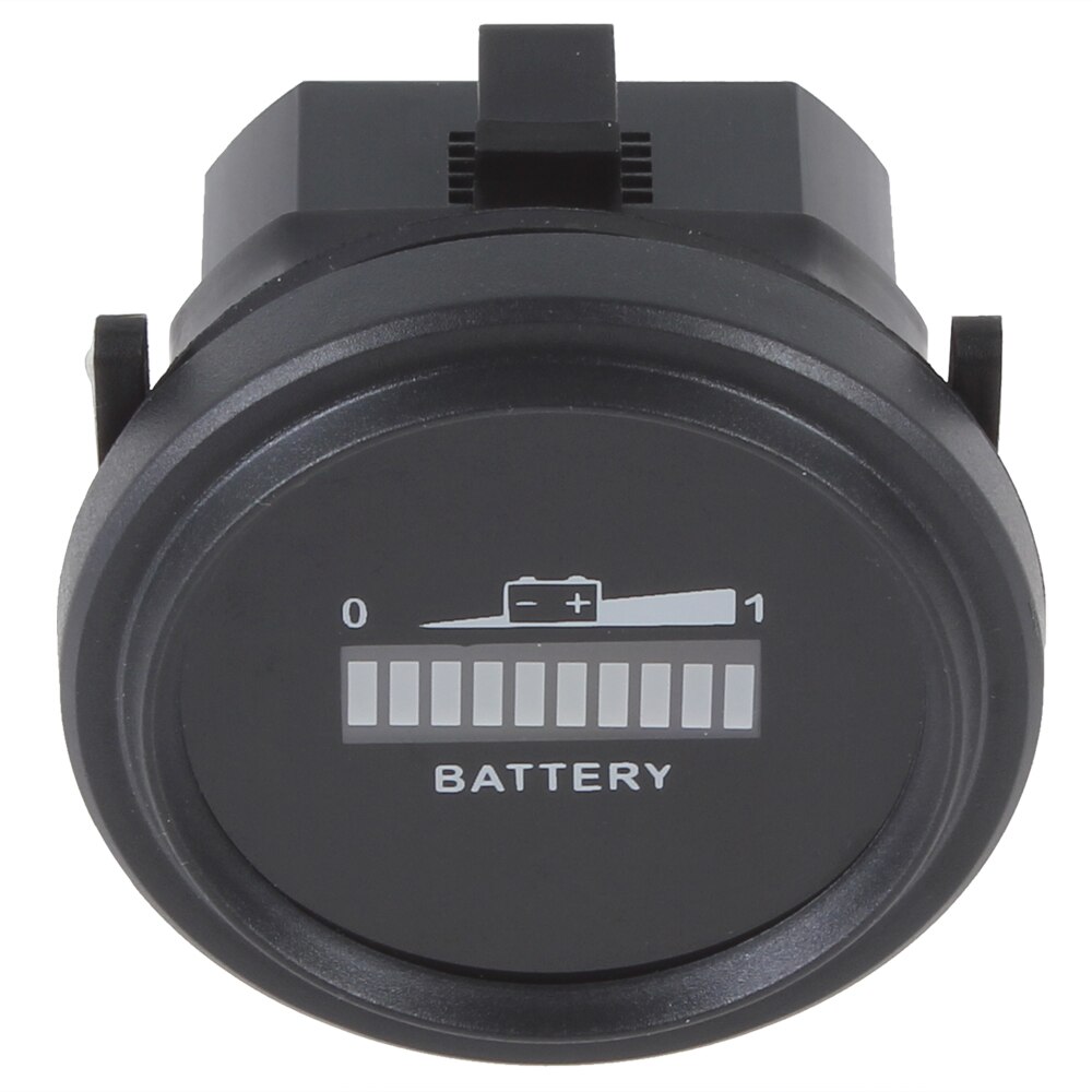 Universele driekleurige 12/24v 36v 48/72v led-lampjes batterij-indicator laadstatusmeter
