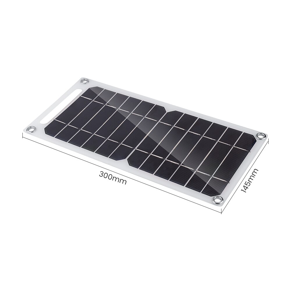 SUNYIMA Semi-flexible Solar Panel 5V 1.2A 6W 300*145MM Monocrystalline High-efficiency Solar Panel Cell Direct For Mobile Phone