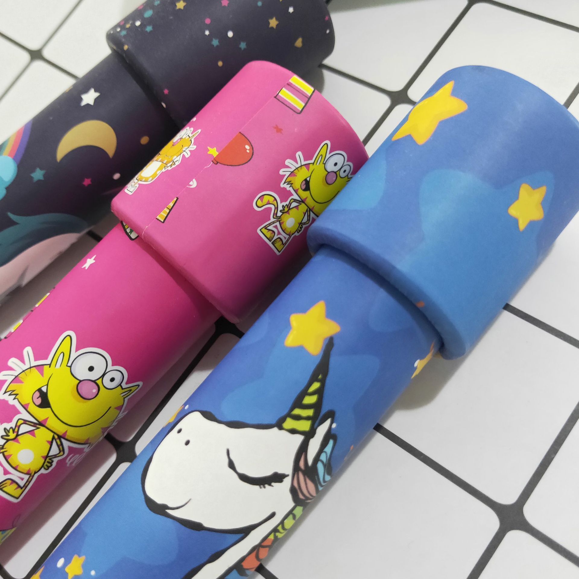 Kaleidoscopes Kinderen Speelgoed Schaalbare Uitgebreide Rotatie Verstelbare Fancy Kleur Wereld Educatief Speelgoed Voor Kinderen Kleur Willekeurige