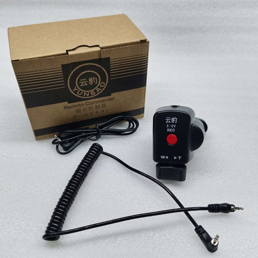 Videocamera Zoom registrazione telecomando per JVC SONY PANA GY-HM850E HM200 HM610K 606 660 890E 600EC 650EC