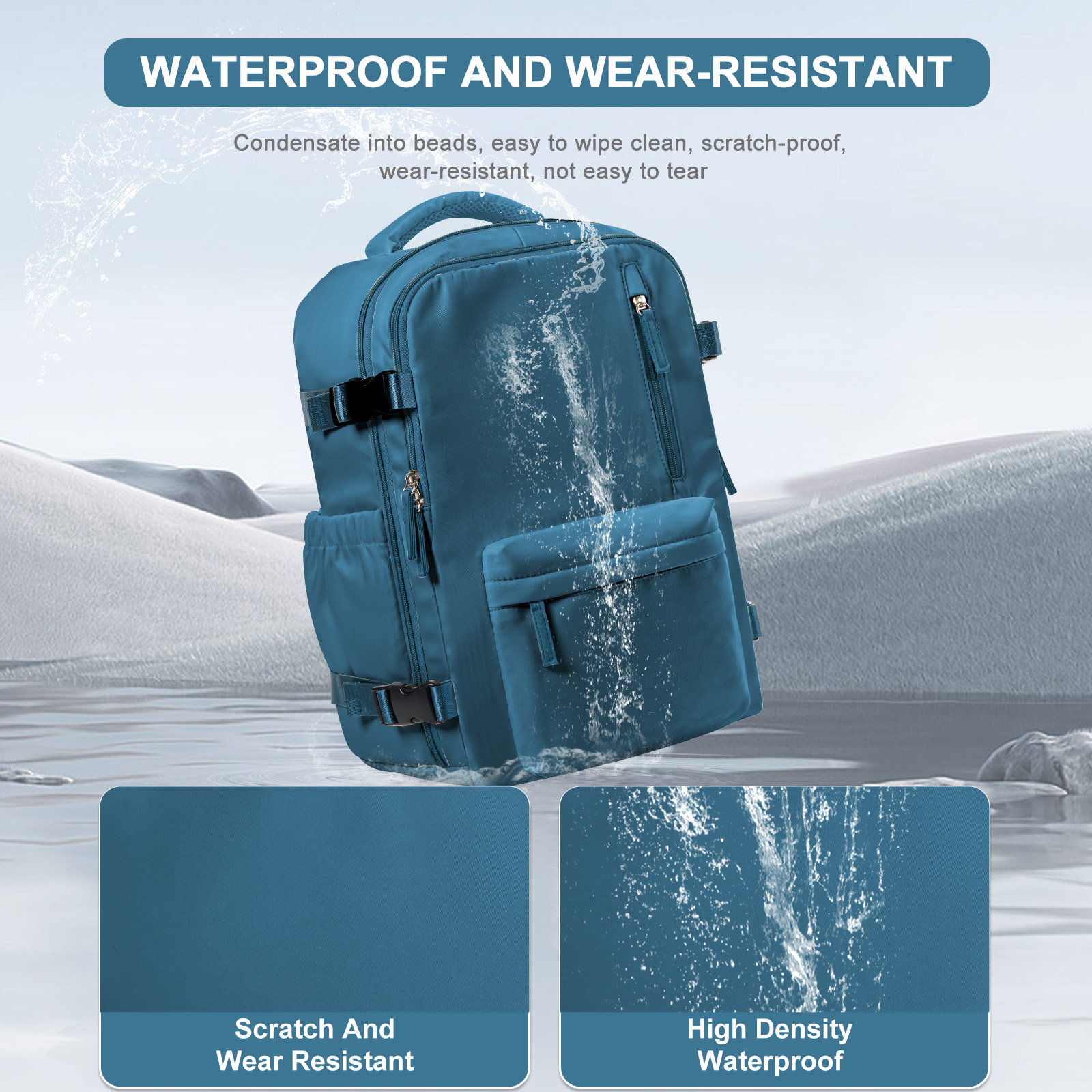 Waterproof Backpack Ryanair 40x20x25 Cabin Bag for Men Women Airplane Travel Backpack Laptop backpack bag Cabina Carry ons