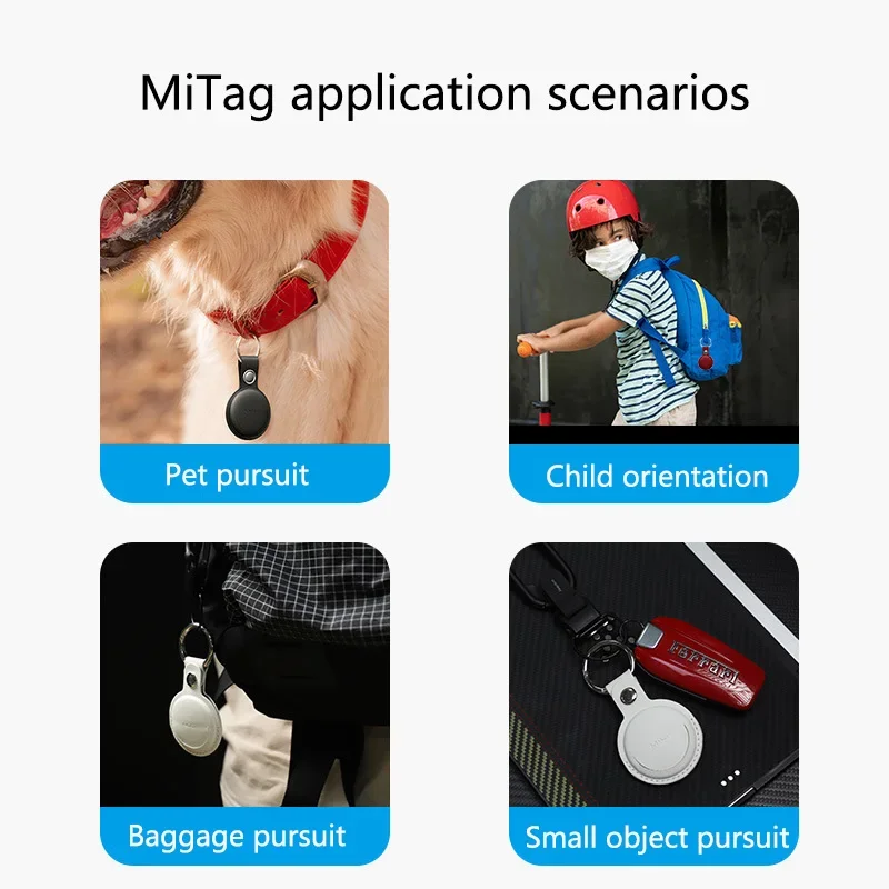 Mili MiTag Bluetooth Tracker Go For IOS System Buscador de artículos y funciona con Google encuentra mi dispositivo AirTag Nuevas llegadas en 2025