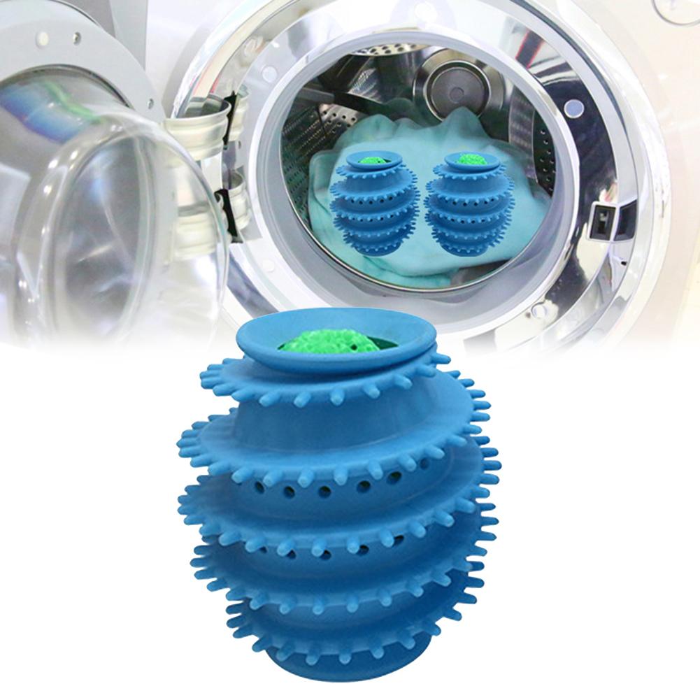 Bola de limpieza reutilizable para la ropa Magic, productos de lavado de ropa antidevanado, herramientas de limpieza para lavar a máquina con bolas de lavado Washzilla: Default Title