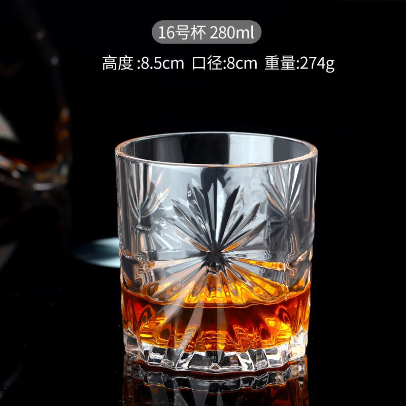 Glass Bar Hotel Home whisky beer glass wine Crystal Wine Glass Wine Set good Multiple styles can be selected: K