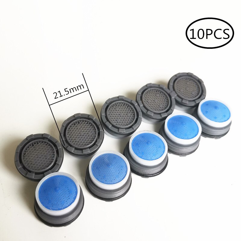 Robinet aérateur caché à filetage mâle, 10 pièces, économie d&#39;eau, 16.5mm 18.5mm 21.5mm 23.5mm, robinet de cuisine à bulles, bassin Public, accessoires: B-21.5MM