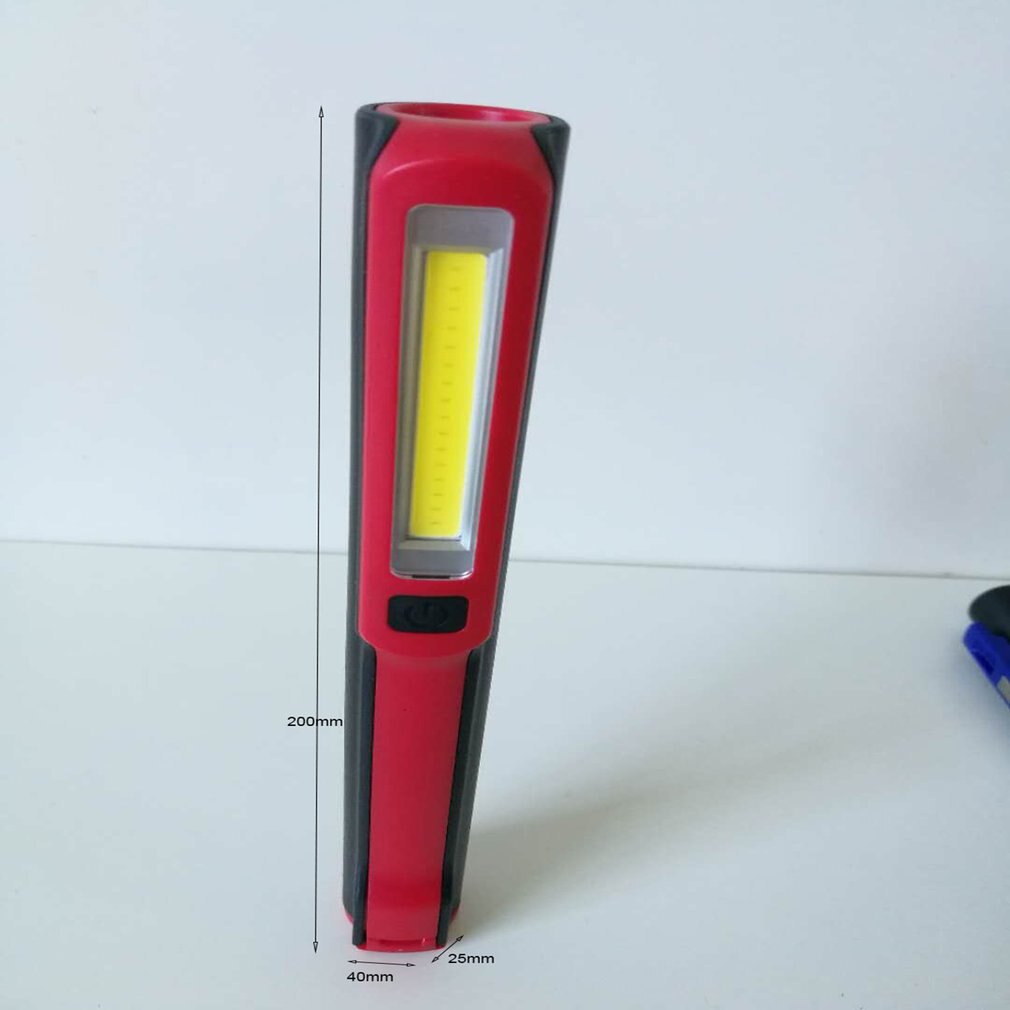 Draagbare Handheld COB LED Zaklamp Multifunctionele Zaklamp Magnetische Working Inspectie Lamp Pocket Light USB Opladen