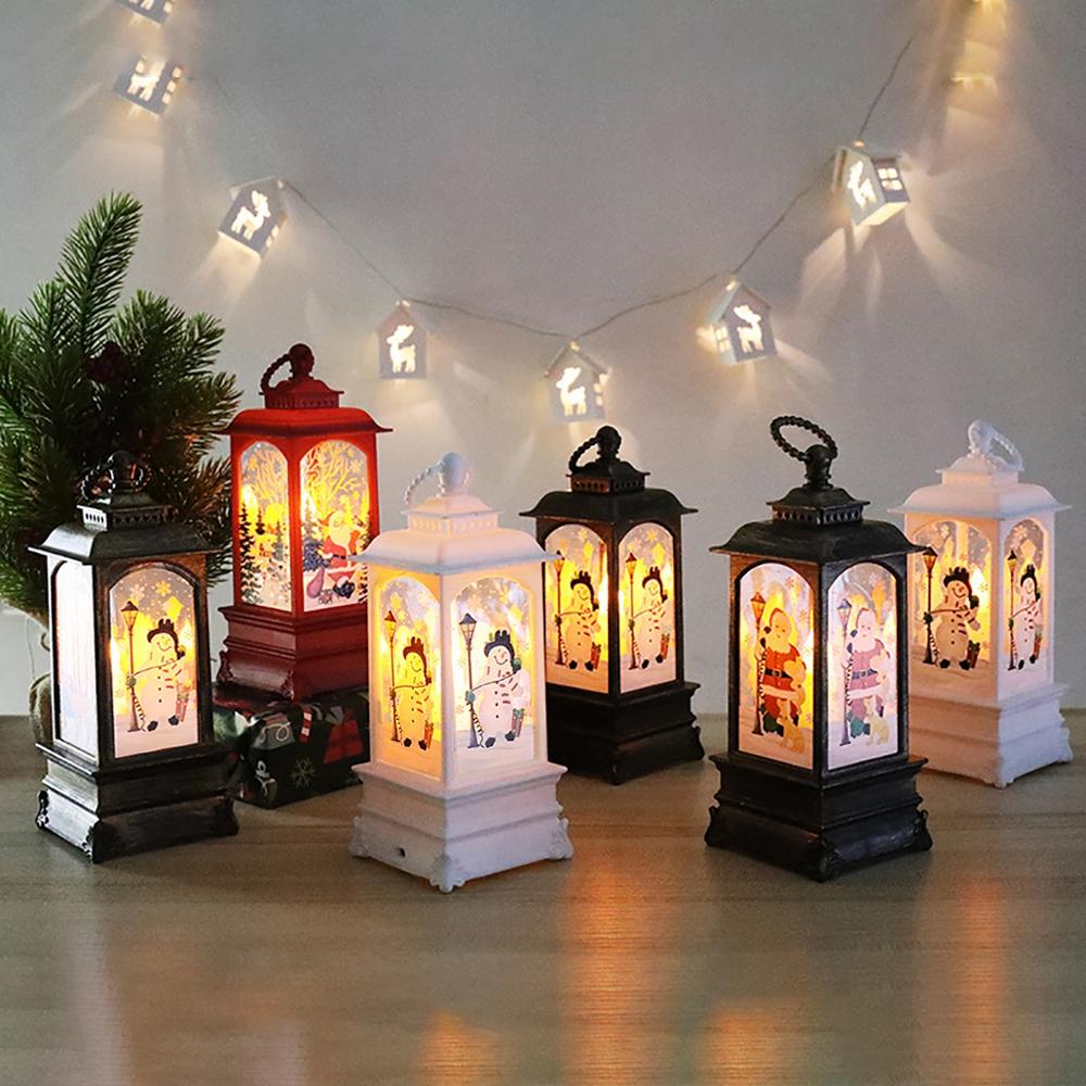 Joulu lumiukko hirvi led valot juna joulupukki hyvää joulukoristeet kotiin joulu natal navidad vuosi