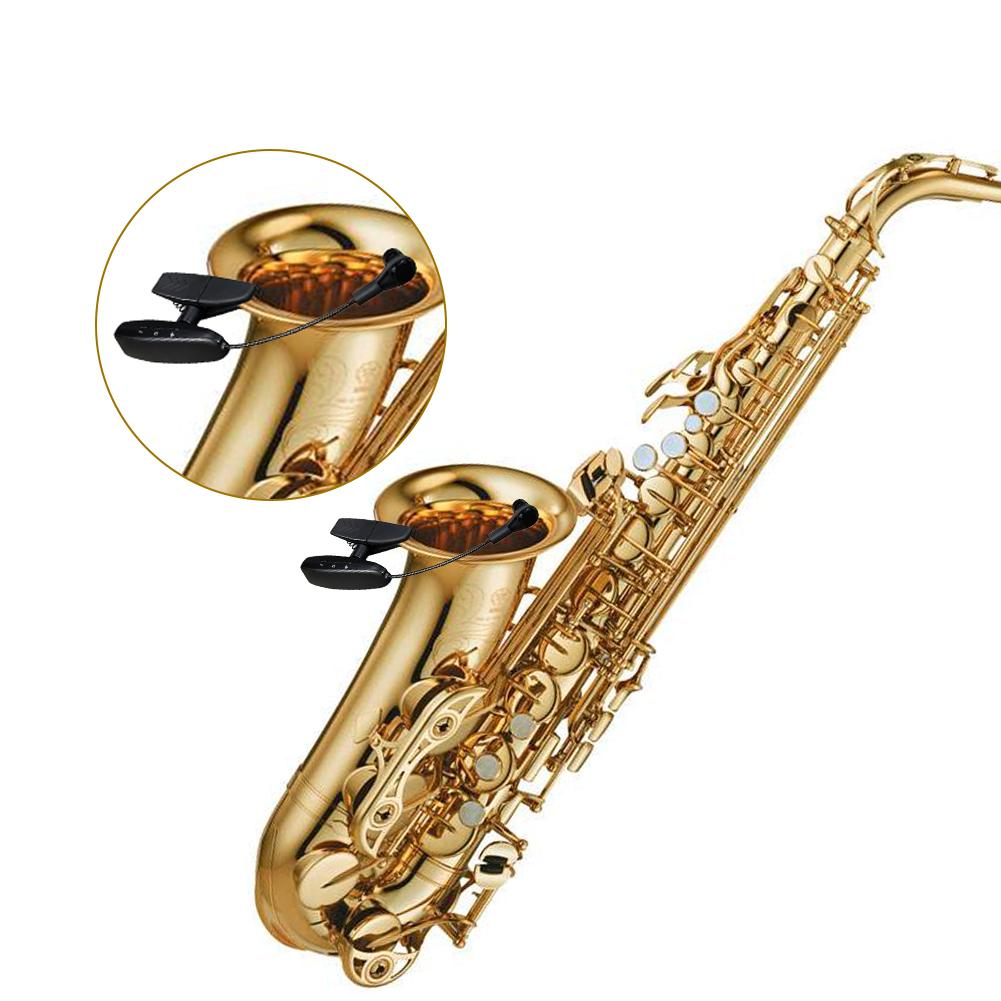Uhf trådløst saxofonmikrofonsystem blæseinstrument tilbehør til sceneoptræden