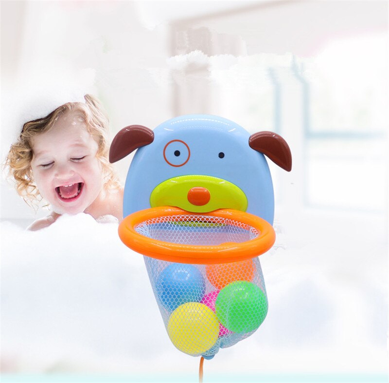 Babybadje Speelgoed Schieten Speelgoed Marine Bal Kinderen Spelen Water Gooien Mand Sport Basketbal Badkamer Baden Water Speelgoed