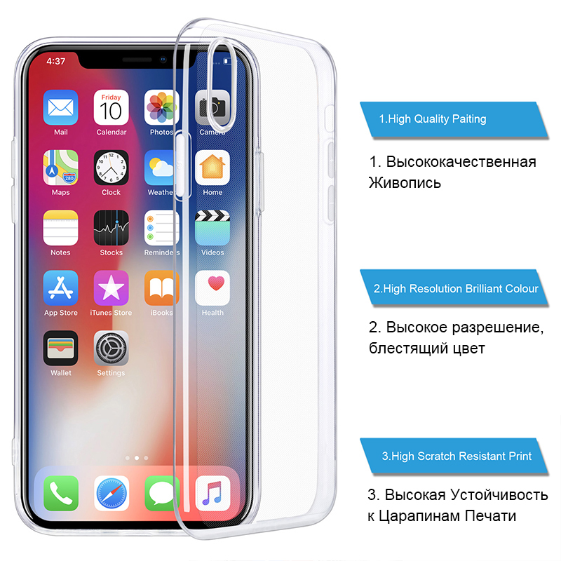 Klare Silikonhülle für iPhone X Hülle iPhone XR Hülle Soft TUP Rückseite für iPhone 7 8 6 Plus 5 SE 11 12 13 Pro Max Handyhülle