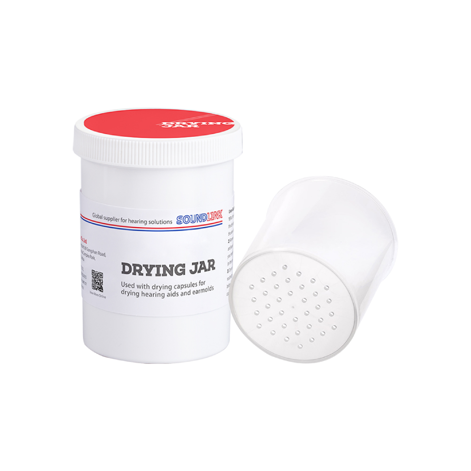 Gehoorapparaat Droogset - SoundLink Onderhoudskit met Droogcapsules, Potje, Batterijtester, Bl..., Doekje, Borstel