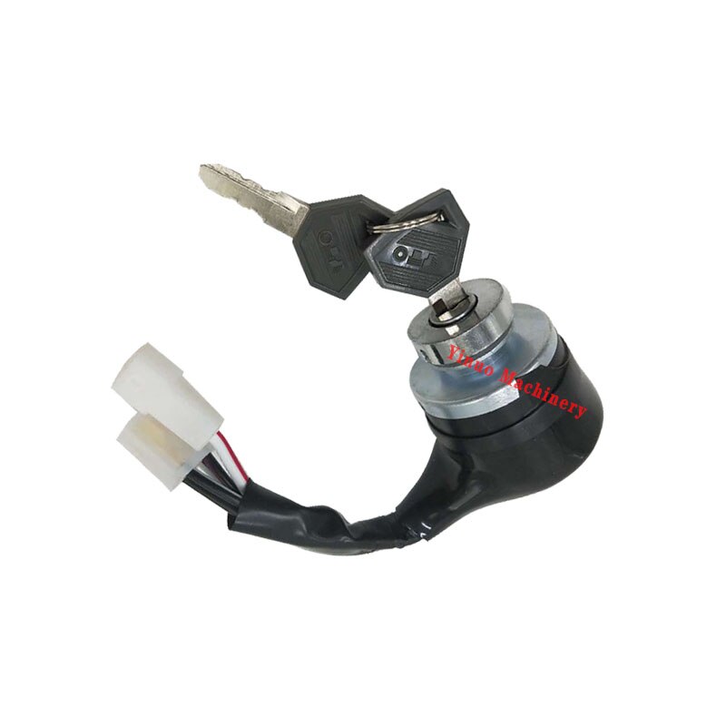 Interrupteur d&#39;allumage pour moteur Yanmar VIO17, 20, 25, 30, 35, 55, avec clé de démarrage