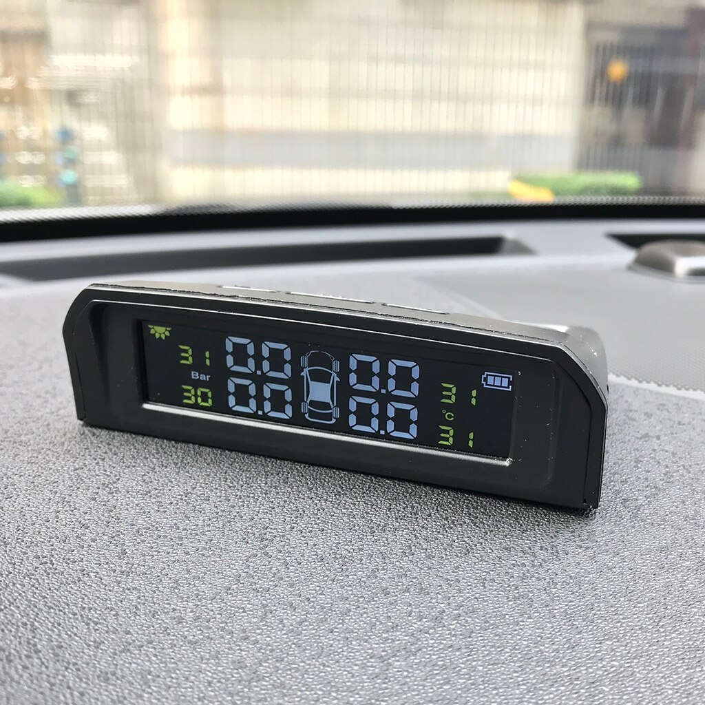 Auto LED Display TPMS Tire Pressure Monitoring System mit 4 Internen Sensoren