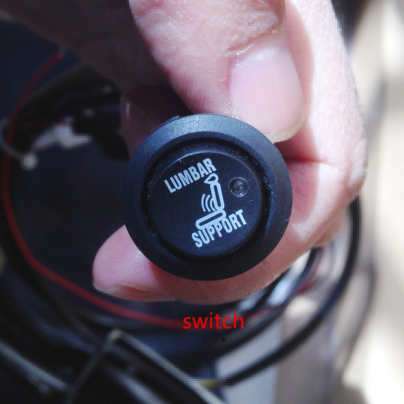 Appui lombaire électrique gonflable | Siège de voiture, système de confort lombaire gonflable, coussin pour appui-tête à la taille