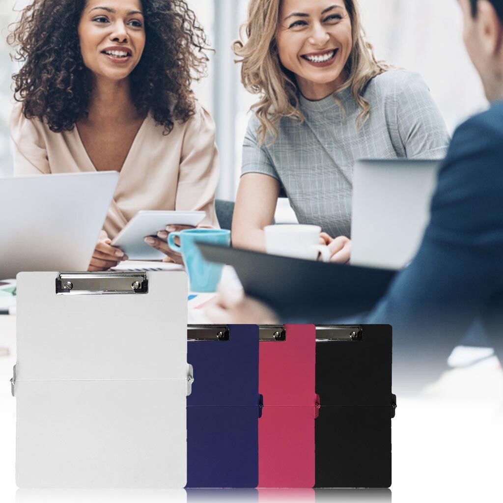 File Organizer Folding Stationery Clipboard School A4 Aluminium Alloy Portable supplies for school office accessories File fold