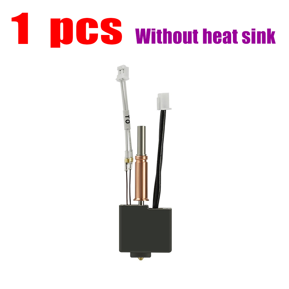 Hotend per Anycubic Kobra 3 Combo Hotend kit Termistore Gola Riscaldatore Blocco per K3 Combo caldo fine Dissipatore di Calore Parti Accessori: Rosso